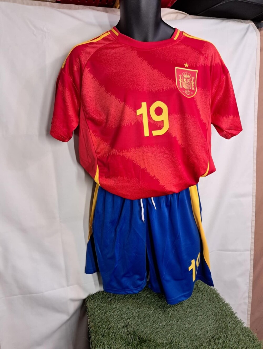 Spain Kids Uniform Lamine Yamal 19